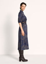 Load image into Gallery viewer, Riani Midi Dress with Zebra Print