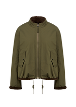 Load image into Gallery viewer, Riani Reversible Faux Fur Jacket