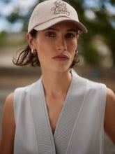 Load image into Gallery viewer, Varley Freida V-Neck Tank in Blue Clay