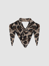 Load image into Gallery viewer, Repeat Wool-Cashmere Leopard-Print Scarf