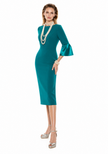 Load image into Gallery viewer, Teresa Ripoll 7017 Midi in Teal