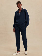 Load image into Gallery viewer, Varley Hawley Half Zip Sweater in Navy