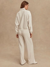 Load image into Gallery viewer, Varley Wide Leg Pants in Ivory Marl