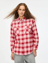 Load image into Gallery viewer, iBlue Rhinestone Shirt in Red