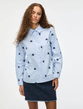 Load image into Gallery viewer, iBlues Embroidered Shirt in Light Blue