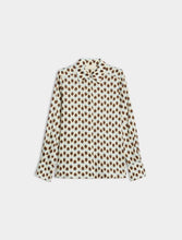 Load image into Gallery viewer, iBlues Odissea Figure-Skimming Shirt in Ivory