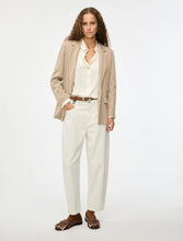 Load image into Gallery viewer, iBlue Natale Barrel-Leg Jeans in White