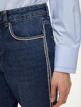 Load image into Gallery viewer, iBlue Dianashine Jeans in Navy
