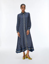 Load image into Gallery viewer, iBlues Effetto Dress in Navy