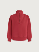 Load image into Gallery viewer, Varley Hawley Half-Zip Sweater in Raspberry
