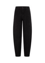 Load image into Gallery viewer, Riani Barrel-Leg Jeans in Sparkle Denim