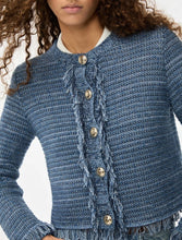 Load image into Gallery viewer, iBlue Nirvana Boxy Jacket in Navy