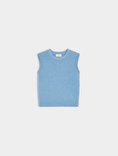 Load image into Gallery viewer, iBlue Pesaro Knitted Vest in Sky Blue