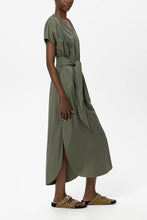 Load image into Gallery viewer, Luisa Cerano Softshell Dress in Khaki