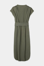 Load image into Gallery viewer, Luisa Cerano Softshell Dress in Khaki
