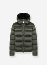Load image into Gallery viewer, Colmar Down Jacket with Detachable Hood in Green