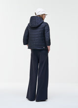 Load image into Gallery viewer, Colmar Light Down Cape with Drawstring in Navy