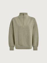 Load image into Gallery viewer, Varley Hawley Half-Zip Sweater in Shadow Marl