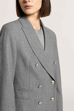 Load image into Gallery viewer, Peserico Double-Breasted Viscose Wool Blazer