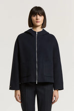 Load image into Gallery viewer, Peserico Cashmere Wool-Blend Jacket in Nvay