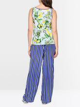 Load image into Gallery viewer, MarcCain Stretch Top in Lemon Print