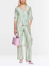 Load image into Gallery viewer, MarcCain Knitted Long Coat in Pink Tulle