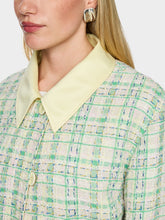 Load image into Gallery viewer, MarcCain Contrast Colour Detailed Jacket in Pink Tulle