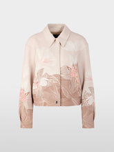Load image into Gallery viewer, MarcCain Jacket with Print and Shirt Collar Warm Taupe