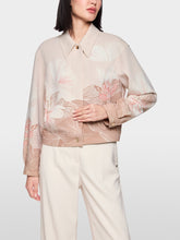 Load image into Gallery viewer, MarcCain Jacket with Print and Shirt Collar Warm Taupe