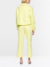Load image into Gallery viewer, MarcCain Short Stretch Denim Jacket in Deep Limonella