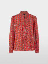 Load image into Gallery viewer, Marc Cain Flowing Blouse 'Rethink Together'