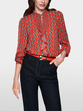 Load image into Gallery viewer, Marc Cain Flowing Blouse 'Rethink Together'