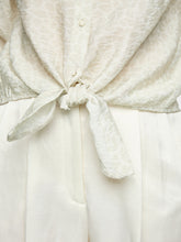 Load image into Gallery viewer, MarcCain Blouse with Knot Detail in Ecru
