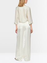 Load image into Gallery viewer, MarcCain Blouse with Knot Detail in Ecru
