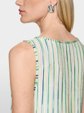 Load image into Gallery viewer, MarcCain Knitted Striped Top in Pink Tulle