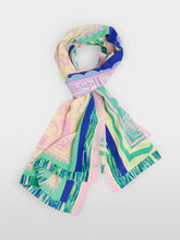 Load image into Gallery viewer, MarcCain Printed Scarf Pink Tulle