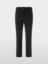 Load image into Gallery viewer, MarcCain Sydney Slim Fit Pants with Crease in Black