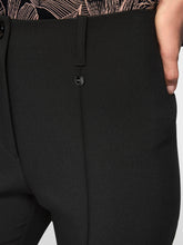 Load image into Gallery viewer, MarcCain Sydney Slim Fit Pants with Crease in Black