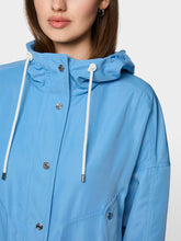 Load image into Gallery viewer, MarcCain Outdoor Jacket with Hood in Blue