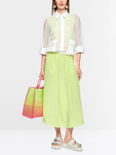 Load image into Gallery viewer, MarcCain White Jacket with Eyelet Pattern