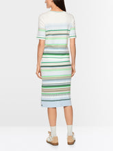 Load image into Gallery viewer, MarcCain Fine-Knit Jacquard Jumper in Skyway New