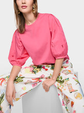 Load image into Gallery viewer, MarcCain Shirt with 3/4 Balloon Sleeves