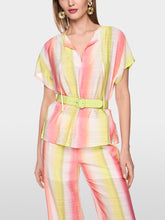 Load image into Gallery viewer, MarcCain Blouse Shirt with Gradient Stripes