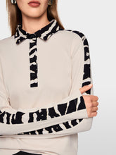 Load image into Gallery viewer, Marc Cain Long-Sleeve Shirt with Animal Detail