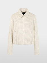 Load image into Gallery viewer, MarcCain Luxurious Boucle Jacket in Bright Ecru