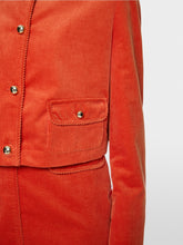 Load image into Gallery viewer, MarcCain Short Jacket with Decorative Buttons in Tigerlily
