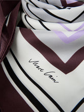 Load image into Gallery viewer, MarcCain Silk scarf with a graphic design