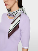 Load image into Gallery viewer, MarcCain Silk scarf with a graphic design
