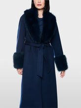 Load image into Gallery viewer, MarcCain Luxurious Coat with Faux Fur