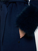 Load image into Gallery viewer, MarcCain Luxurious Coat with Faux Fur
